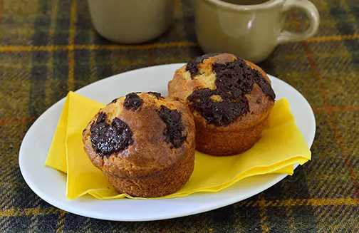 チョコチップマフィン